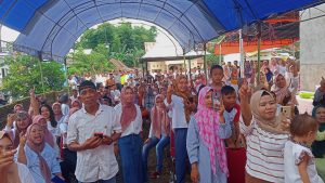 Ratusan massa kampanye no 1 memadati kediaman Arif Sirajuddin Dg NangaNews TVINFO DESA