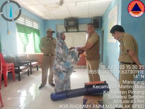 BPBD PINRANG SALURKAN BANTUAN DARURAT BAGI KORBAN TERDAMPAK BENCANA ANGIN KENCANG | NEWS TV