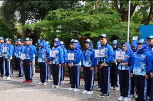 DILEPAS BUPATI PINRANG,RIBUAN GURU DI PINRANG AKAN IKUT PORSENI PGRI SULSEL DI SOPPENG | NEWS TV